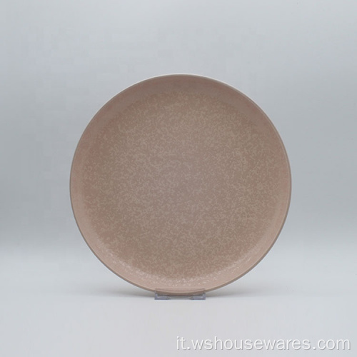 Piatto da 8 &#39;&#39; piatto in ceramica in porcellana rotonda piatto